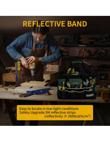 Bolsa de Herramientas 40.64cm Kurznoch con 16 Bolsillos