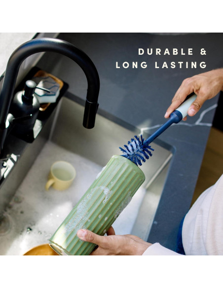 Set de Cepillos 2 en 1 Scotch-Brite BRiTE para Botellas y Popotes