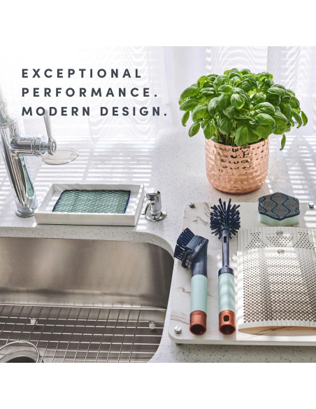 Set de Cepillos 2 en 1 Scotch-Brite BRiTE para Botellas y Popotes