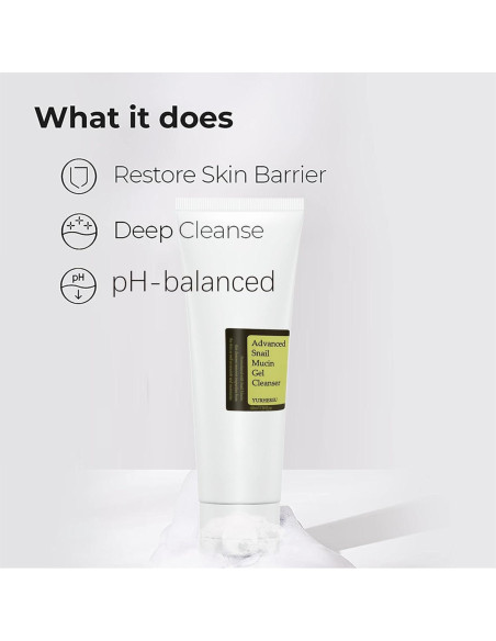 Kit de Cuidado de Piel con Mucina de Caracol ISHERBIN 5 Piezas