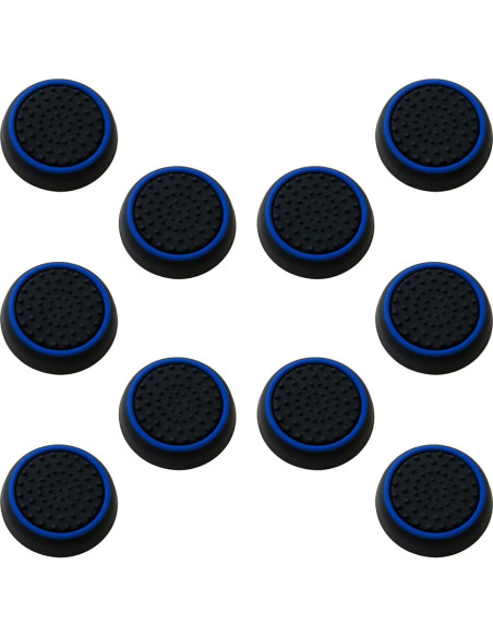 Tapas de Silicona para Joystick DEARCOOL 10 Pcs PS4 PS3 Xbox
