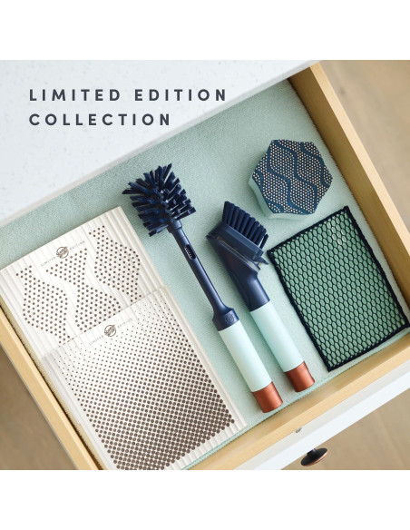 Set de Cepillos 2 en 1 Scotch-Brite BRiTE para Botellas y Popotes