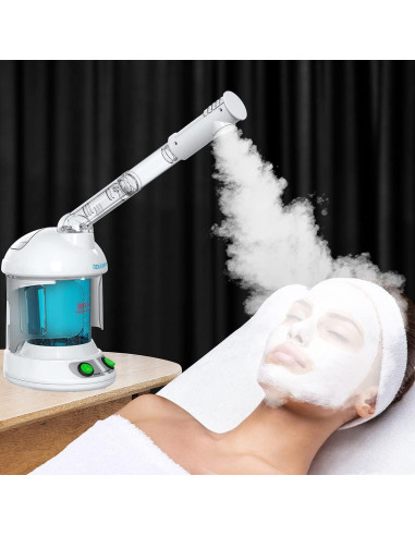 Vaporizador 2 en 1 DENFANY para Cabello y Cara con Ozono