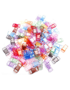 Paquete de 100 hebillas de liberación lateral CooBigo 9.5 mm