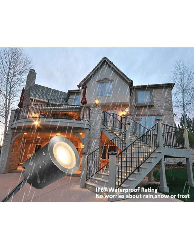 Kits de luces LED empotradas BEST LED 10 paquetes 32mm IP67