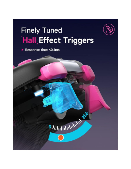 Controlador Inalámbrico EasySMX X05 para PC y Consolas - RGB Controlador Inalámbrico EasySMX X05 para PC y Consolas - RGB