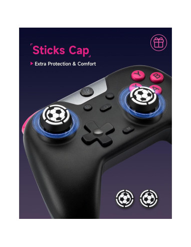 Controlador Inalámbrico EasySMX X05 para PC y Consolas - RGB