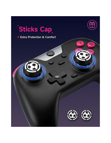 Controlador Inalámbrico EasySMX X05 para PC y Consolas - RGB Controlador Inalámbrico EasySMX X05 para PC y Consolas - RGB