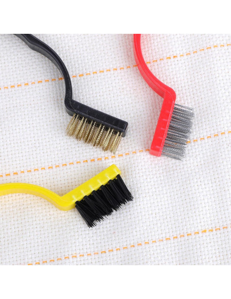 Juego de cepillos de limpieza de ranuras 5 piezas Psyqtsuary