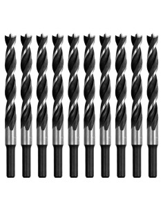 Juego de Brocas de Punta de Madera MAX-CRAFT 10 Pcs 12 mm