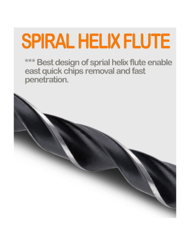 Juego de Brocas de Punta de Madera MAX-CRAFT 10 Pcs 12 mm