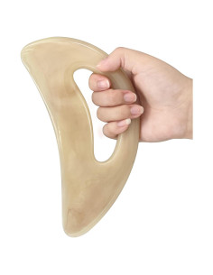 Herramienta de Masaje Gua Sha Grande AICNLY - Resina Anti Celulitis