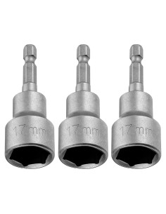 Juego de 3 Piezas Punta de Taladro Magnética 17mm SeonFook