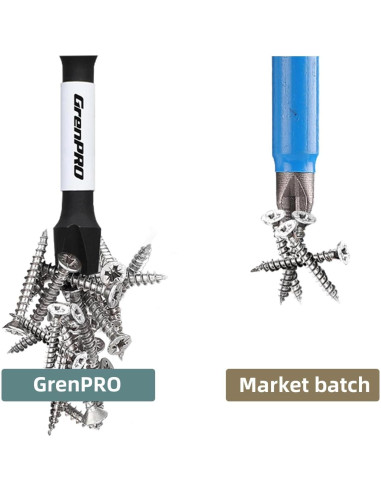 Juego de Puntas Phillips GRENPRO PH2 4 Piezas Acero S2