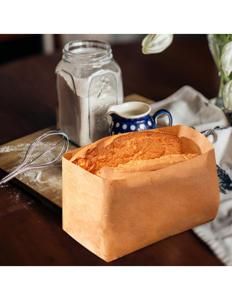 Forros de Pan Desechables Kichvoe 50pcs 19x13.5cm Antiadherentes