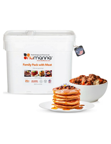 Paquete Familiar Numanna con Carne 146 Porciones 25 Años