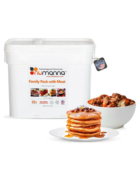 Paquete Familiar Numanna con Carne 146 Porciones 25 Años