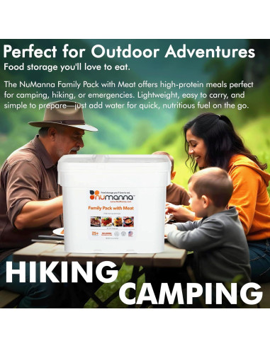 Paquete Familiar Numanna con Carne 146 Porciones 25 Años