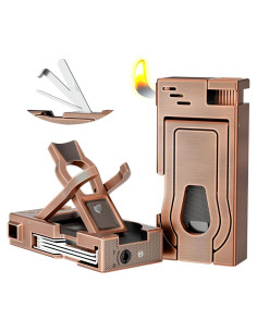 Encendedor de Pipa FANKAI 5 en 1 con Soporte y Herramientas