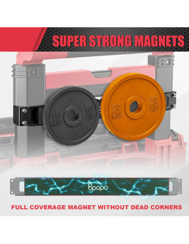 Soporte Magnético BPOPO para Caja Herramientas Packout 40.6cm