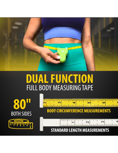Cinta Métrica Perfecta Telescópica 2.1 m Verde - Medición Cuerpo