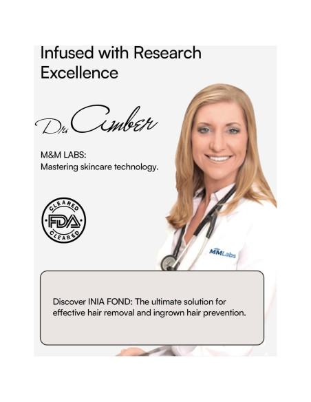 Depiladora Láser IPL INIA D-1198 para Cuerpo y Cara - Negro