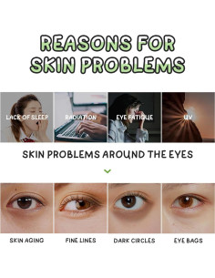 Juego de Cuidado de Piel ISHERBIN Té Verde 4 en 1 para Mujeres 2