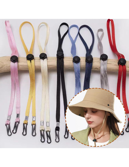 20 Cierres de Resorte Plástico CooBigo para Cuerda 3mm