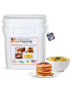 Kit de Comida de Emergencia NuManna 144 Porciones 1 Mes