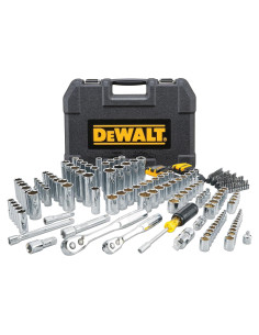 Juego de Herramientas Mecánicas DEWALT 200 Piezas Accesorios