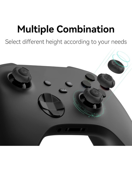 Tapas de Agarre GeekShare para Controlador Xbox One/SX - 6 Piezas