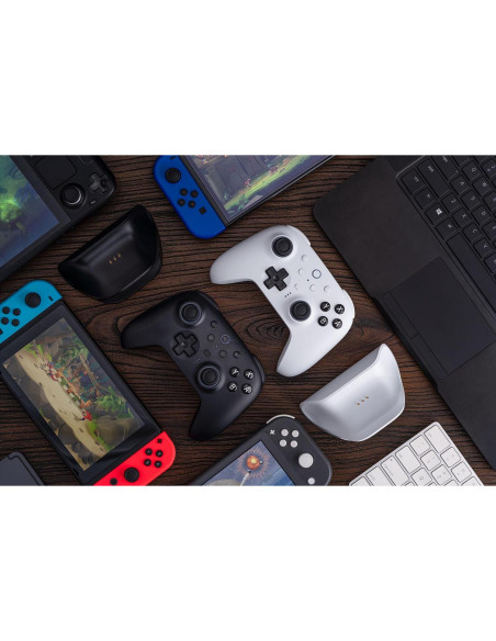 Controlador Bluetooth 8BitDo Ultimate 2 para Switch y PC - Negro