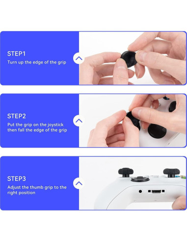 Tapas de Agarre GeekShare para Controlador Xbox One/SX - 6 Piezas