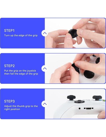 Tapas de Agarre GeekShare para Controlador Xbox One/SX - 6 Piezas