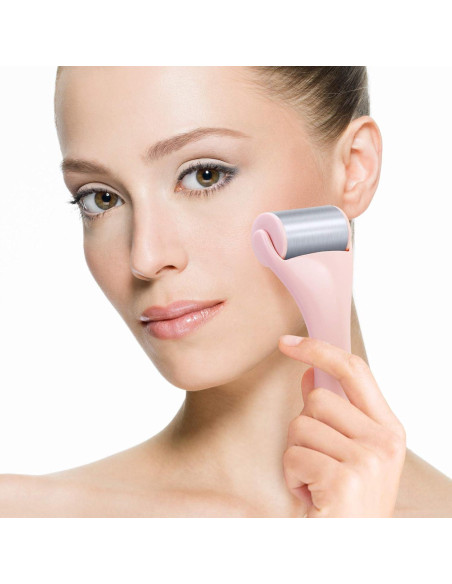 Rodillo de Hielo Facial MAANGE Rosa 2 Pcs - Alivio Ojeras Rodillo de Hielo Facial MAANGE Rosa 2 Pcs - Alivio Ojeras