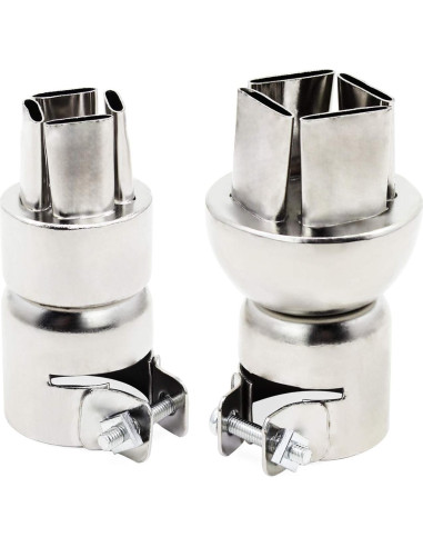 Kit de Boquillas para Pistola de Calor OCR 12PCS Acero Inoxidable