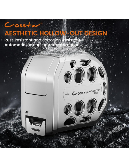 Cinta Métrica Magnética Crosstar 2 Pack 7.62m Doble Cara