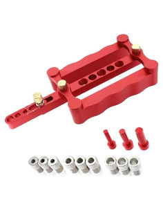 Plantilla de Perforación Joywayus Dowel 6/8/10mm Ajustable