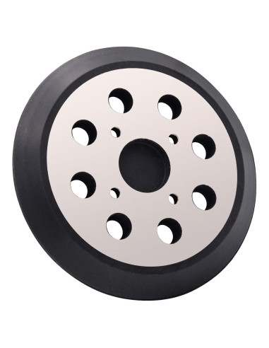 Almohadilla de Lijadora Orbital 5" SHUTTLE GENIUS 8 Agujeros
