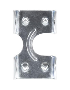 Clips de Metal Paracord Planet 2 Paquete 2.54 cm Zinc 2