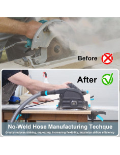 Kit de Manguera de Aspiradora Onylraep 12 Pies 5 Adaptadores 2