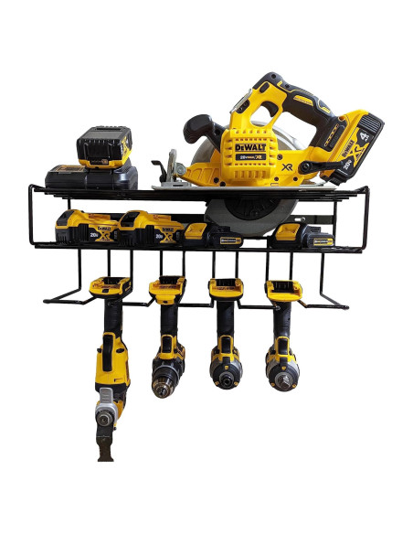 Estante Flotante C2M de Acero para Garaje 3 Estantes 45 kg