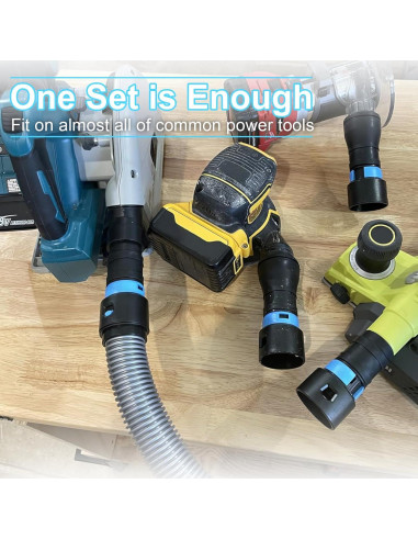Kit de Manguera de Aspiradora Onylraep 12 Pies 5 Adaptadores