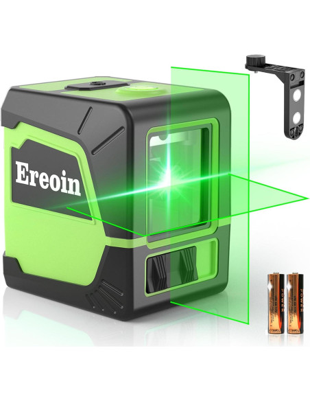 Nivel láser automático Ereoin verde con líneas 360 IP54
