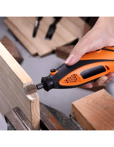 Juego de Lijadoras de Rueda de Aleta 20 Pcs Mixiflor 80 Granos