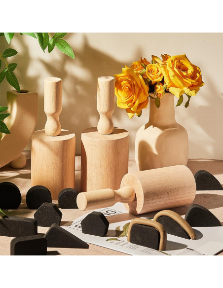 Moldes de Cerámica Juexica para Tazas 3 Pcs 6.35-7.87 cm