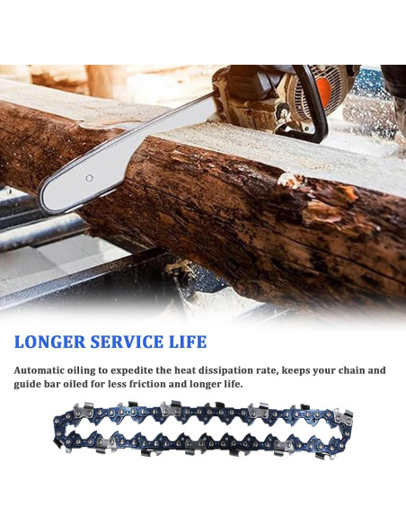 Cadena de Motosierra 6" YETTAT Compatible Milwaukee M18 Fuel