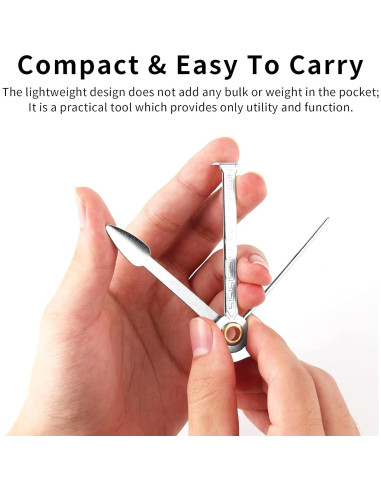 Juego de 5 Herramientas de Limpieza de Tubos Golden Pearl 3 en 1