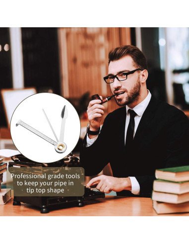 Juego de 5 Herramientas de Limpieza de Tubos Golden Pearl 3 en 1