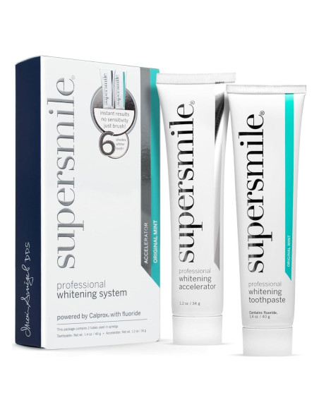Sistema de Blanqueamiento Dental Supersmile 4.1x7x14.1cm